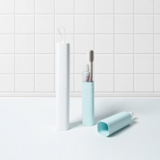 이즈 슬림사이즈 휴대용 치약칫솔세트 // 실리콘손잡이