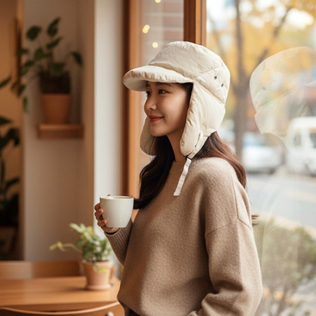 NS CAP NS 포켓 방한 모자 #7