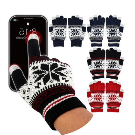 눈꽃 스마트폰 터치 겨울장갑 #2