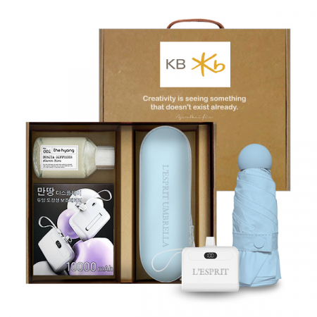 레스쁘리 스페셜 3P세트 CC 도킹형 보조배터리+마카롱우산+디퓨저 #3