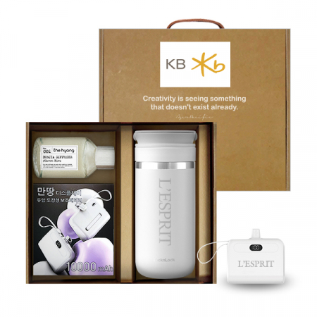 레스쁘리 스페셜 3P세트 DD 도킹형 보조배터리+락앤락 메트로 투웨이+디퓨저 #3