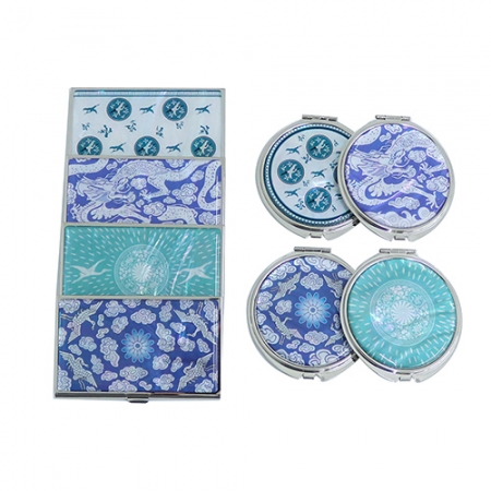 아름누리 자개 도자기무늬 거울 명함케이스세트 #2