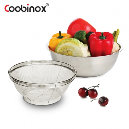 [쿠비녹스] 믹싱볼 채망  2종세트 CO-1109 #2