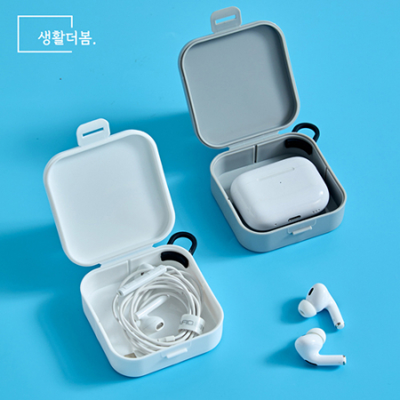 생활더봄 휴대용 알약 악세사리 보관 다용도 수납 미니 케이스 정리함 #5