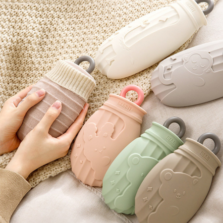 W003 데일리 실리콘 온수팩 보온 물주머니 온열 찜질팩 핫팩 온수 주머니 #2