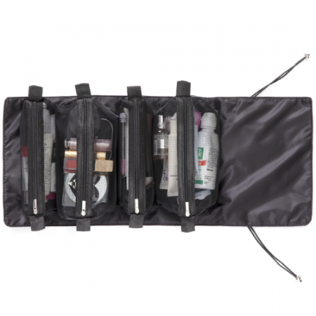 4in1 궁극의 수납력, 수납왕 여행용멀티파우치 블랙 #4