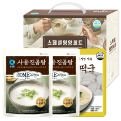 청정원 영양세트 1호, 청정원사골진곰탕500gx2p.쌀떡국500g