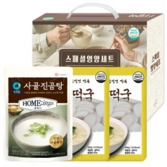 청정원 영양세트 2호, 청정원사골진곰탕500g, 쌀떡국500gx2p