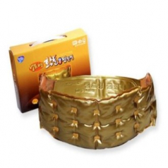 황토 냉온 찜질팩 벨트형 허리찜질팩