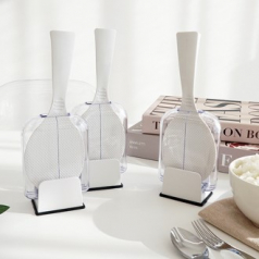 자동 오픈 스탠딩 주걱 + 보관 케이스 화이트