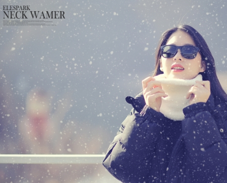 엘레스팍 넥워머 고급 털목도리 겨울 국산 워머 #2