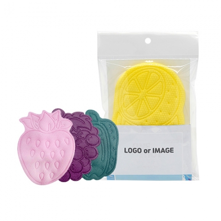 거품이 잘 나는 부직포 홍보 수세미 5매 #3