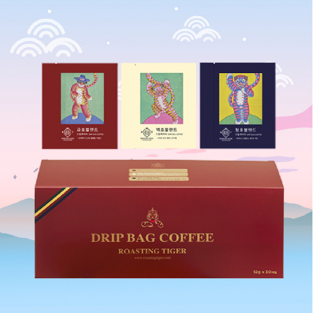 로스팅 타이거 드립백 커피 어흥박스 30개입 #4