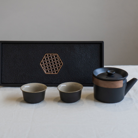 다도 세트 깊은별밤 도자기 티팟 다기세트 4인 #5