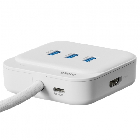 아이노트 6in1 C타입 미니 멀티허브 HDMI PD 100W LAN #4