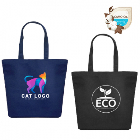 카모 캔버스 에코백 각민자형 #3