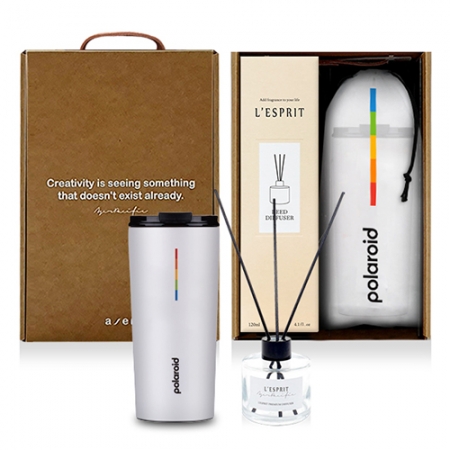 레스쁘리 고급 폴라로이드 텀블러 세트 C 스펙트럼 포커스+디퓨저120ml #2
