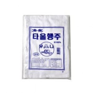 순면타올행주 백색 20P