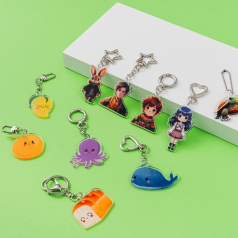 (국산) 아크릴 키링 열쇠고리 // 주문제작