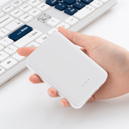 나이테 카드형 보조배터리 10000mAh C-TYPE USB충전 #4