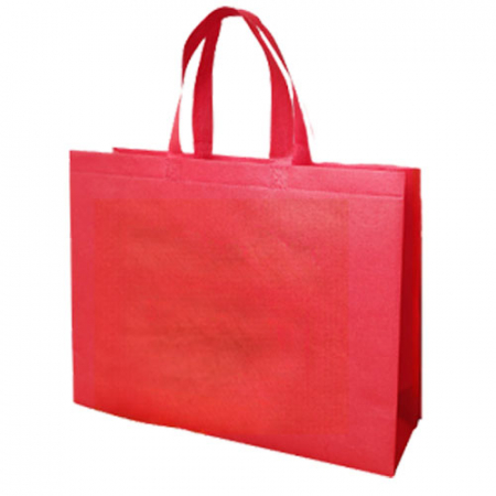 로페리아 프레스 입체 부직포 쇼핑백 대형 가로형 45x35x12 0190410 #2