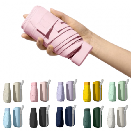 사각파우치 양우산 초경량 우양산 암막양산 자외선차단 미니우산 5단 #2