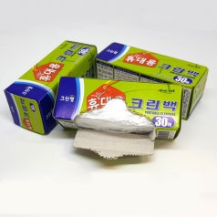 크린랲 휴대용 간편 크린백 30매, 미니 크린백