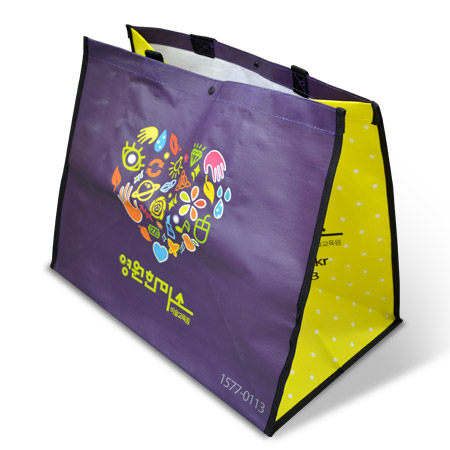 영원한미소 타포린쇼핑백 500x310x400mm #2