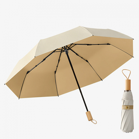 루티네 배색 삼단 수동 양우산 #6