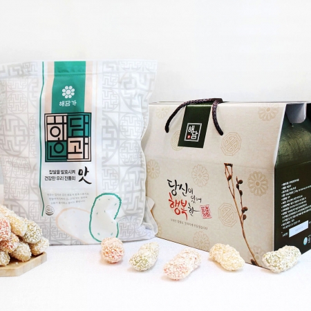 궁중한과 F 찹쌀유과500g 유과선물세트 한과 명절 설 추석 답례품 #2