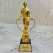 금속 줄넘기 트로피