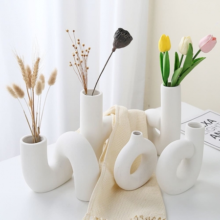 미도 도자기 화병 꽃병 모음 5종 #2