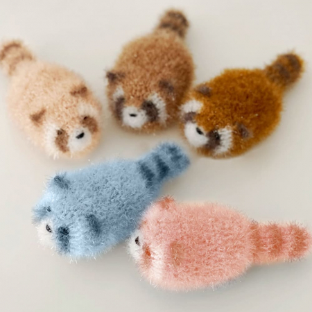 라쿤 아크릴 수세미 4색 #2