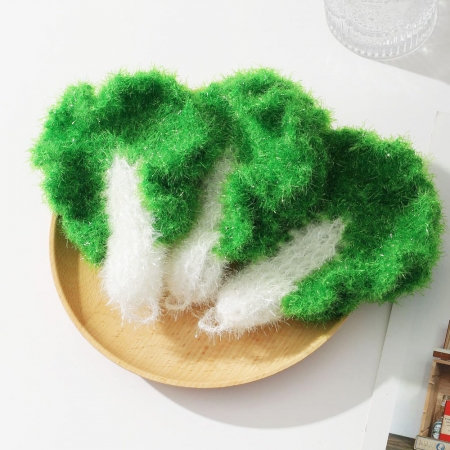 청경채 아크릴 수세미 #2