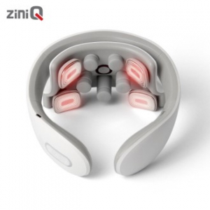 지니큐 저주파 무선온열 진동 목마사지 15단계 목안마기 ZQ-600MB