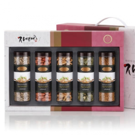 가온애 자연애 견과세트 2호(호두120g+해바라기씨200g+땅콩180g+아마씨200g+호박씨200g) // 면세 #2