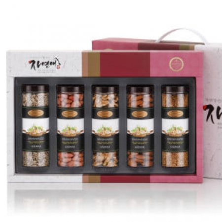 가온애 자연애 견과세트 1호(호두120g+아몬드200g+해바라기씨200g+땅콩180g+아마씨200g) // 면세 #2