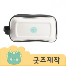 ZA332 [커스텀굿즈] 풀오버인쇄 VVIP 고급원단 골프 사각 파우치 (박스제작가능)