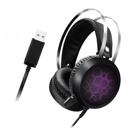 DOXX DX-15 LED 게이밍 헤드셋 7.1채널 USB타입 #8