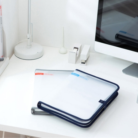 국내제작 화일케이스 투명파일 서류파일 서류파우치 A4파일 파일지퍼가방 #2