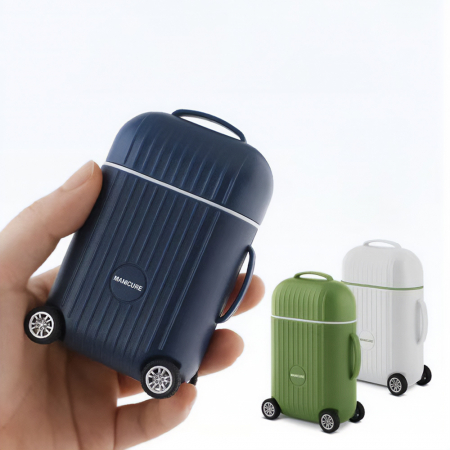 여행용휴대용 미니 캐리어 케이스 손톱깎이 8종 세트 #4