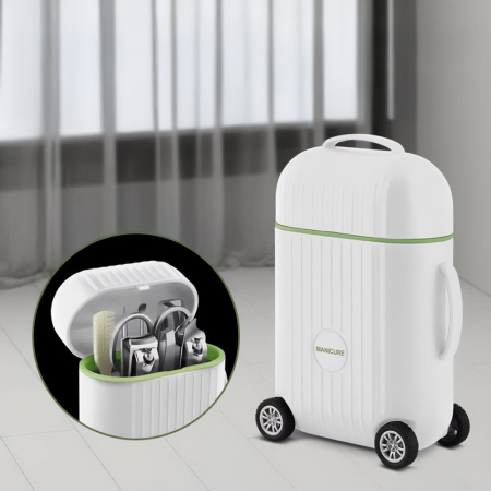 여행용휴대용 미니 캐리어 케이스 손톱깎이 8종 세트 #5