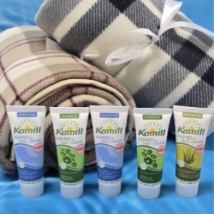 단추 입는 망토 담요+독일 카밀 핸드크림