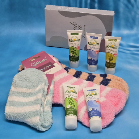 발열 온열 보온(수면양말+ 카밀 핸드크림)선물 #2