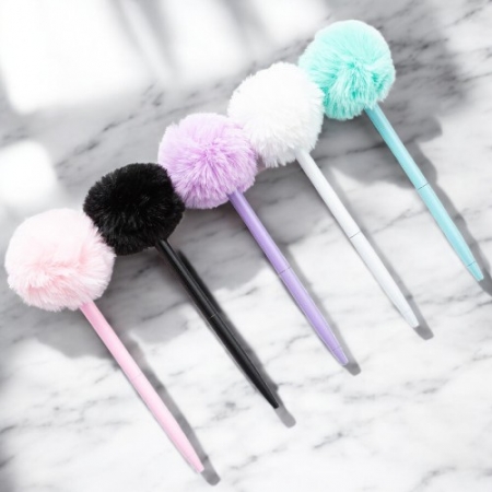 폼폼 버블 유성볼펜 // 색상선택 #3