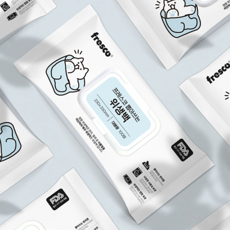 프레스코 캡형 위생백 중형 100매 #3