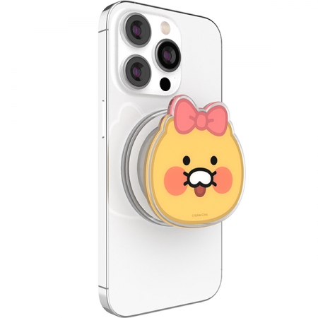 카카오프렌즈 춘식이 얼큰이 스탠다드 맥스탠드 톡 맥세이프 호환 스마트 그립 홀더 톡 #4