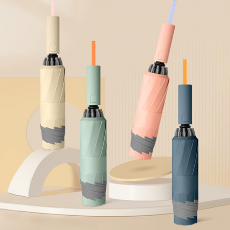 스트랩 10K 3단 자동 거꾸로 우산 #2