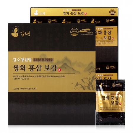김소형원방 쌍화 홍삼 보감 30포 + 쇼핑백 포함 #2