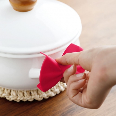 리본 실리콘 주방장갑 냄비손잡이 2p 세트 #2